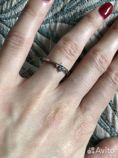 Серебряный набор с топазом