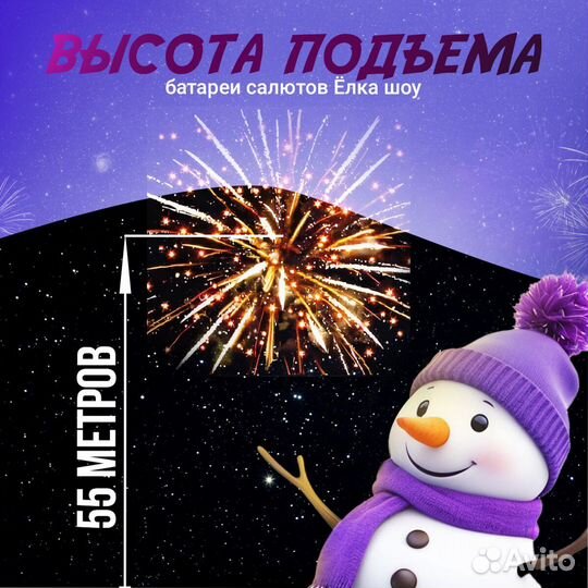 Салюты и фейерверки Ёлка-шоу