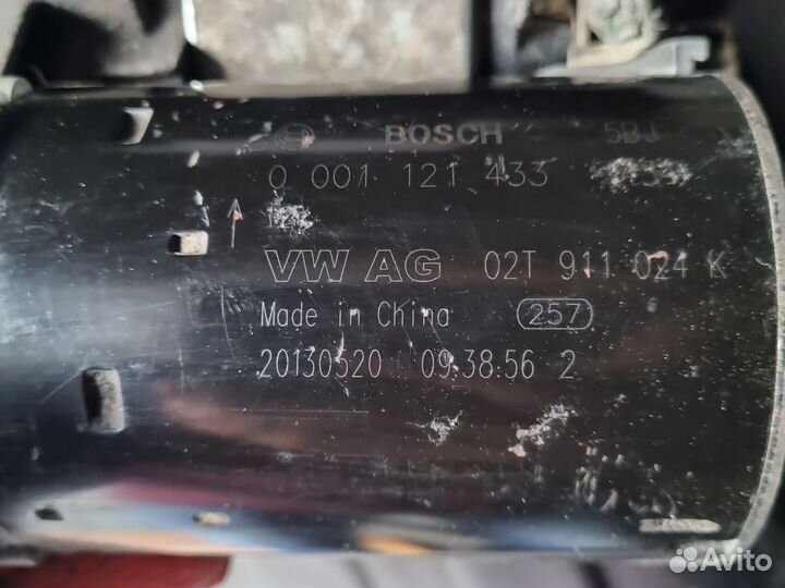 Стартер на поло седан