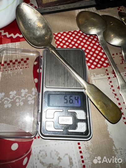 Ложка столовая серебро 84 проба