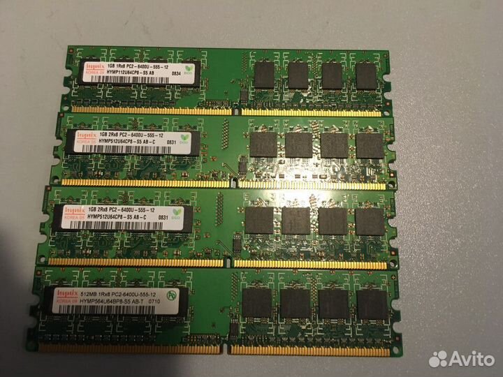 Оперативная память разная