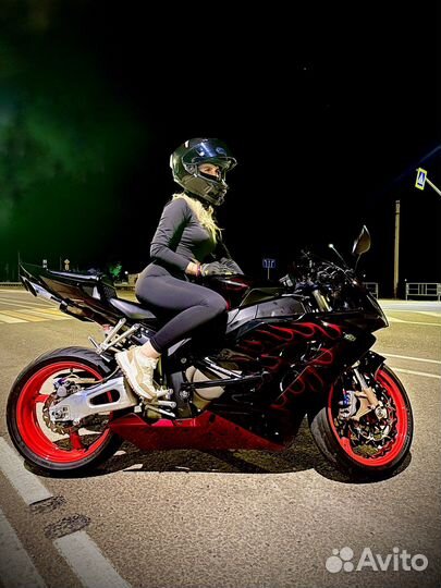 Фотосессия на мотоцикле