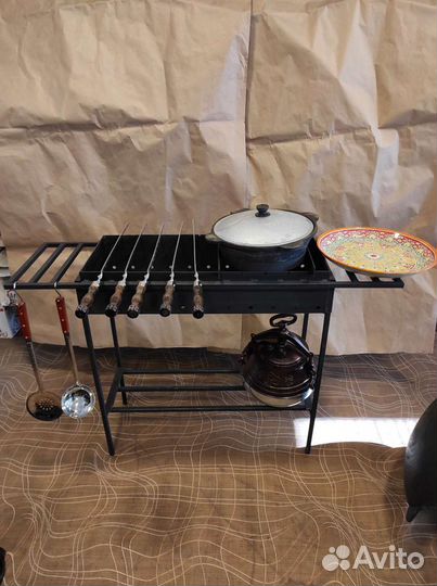 Мангал 3мм с подказанником
