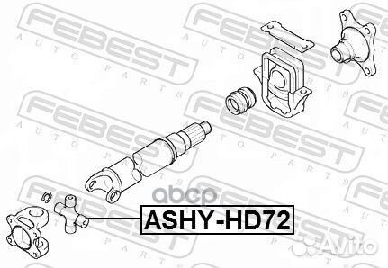 Крестовина кард.вала hyundai HD-72/78 04- ashy