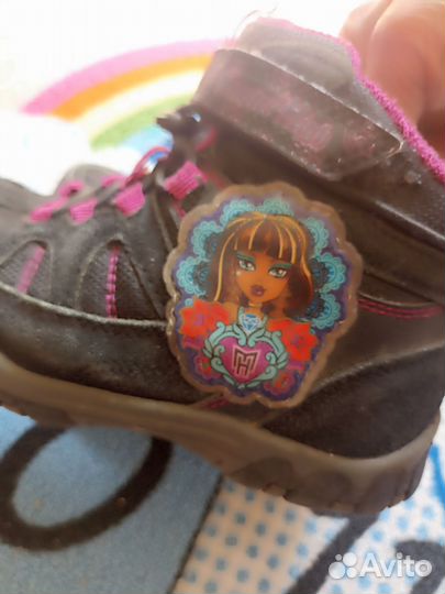 Ботинки для девочки демисезонные