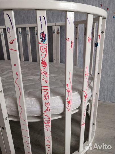 Детская кроватка 6в1 кровать трансформер