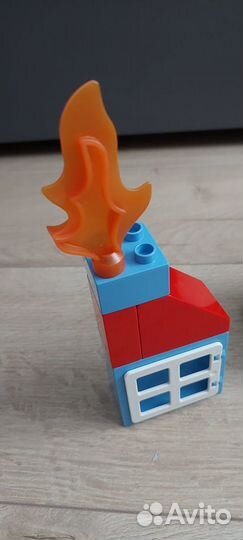 Lego duplo 10592 лего пожарная машина