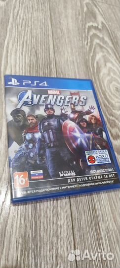 Игра для приставки PS4 мстители