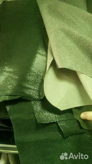 Кожа, замша натуральная