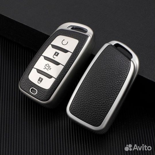 Чехол для ключа Changan / Чанган TPU silver