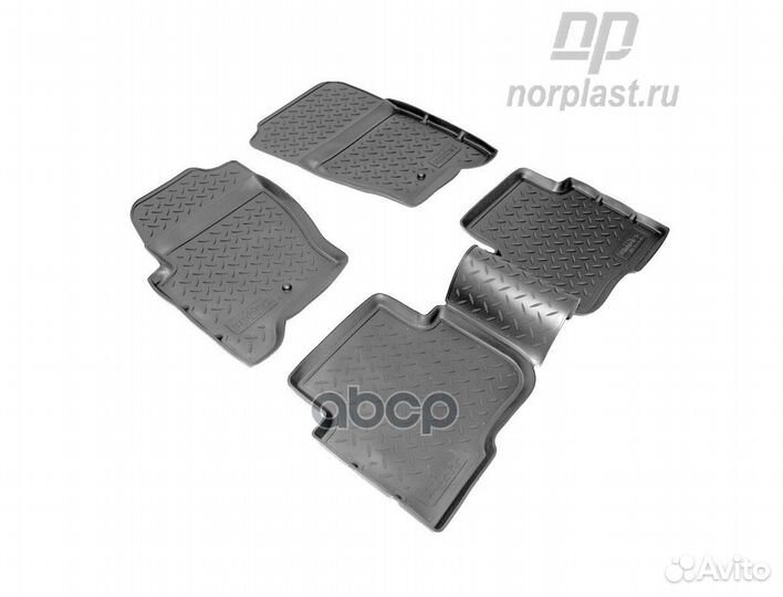 Коврики в салон полиуретан norplast land rover