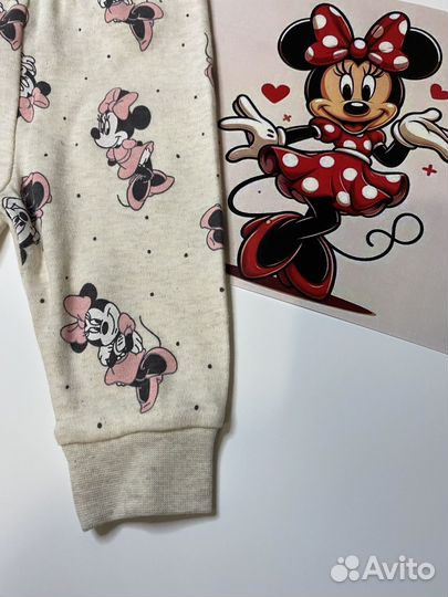 Штанишки Primark для малышки 0-3 мес