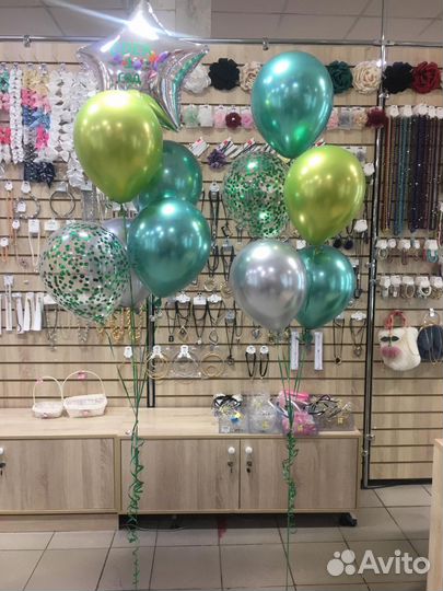 Воздушные шарики с гелием