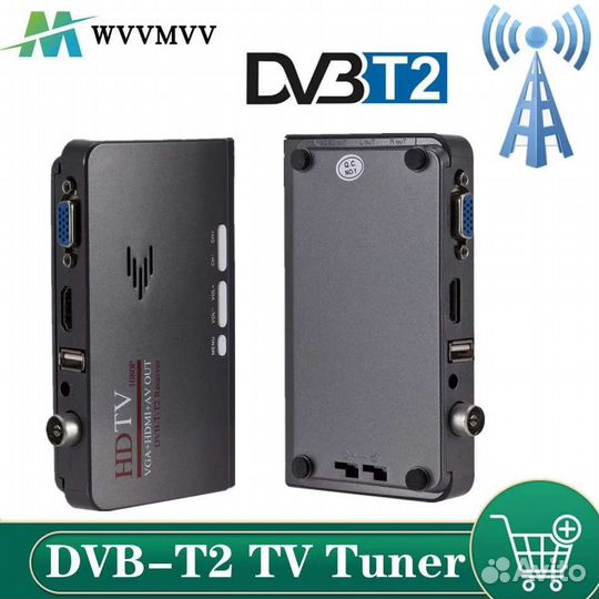 Tv тюнер Kebidumei DVB-T/DVB-T2, приемник