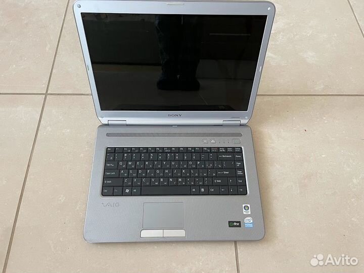 Ноутбук sony PCG-7113L (битый экран, сломан б.п.)