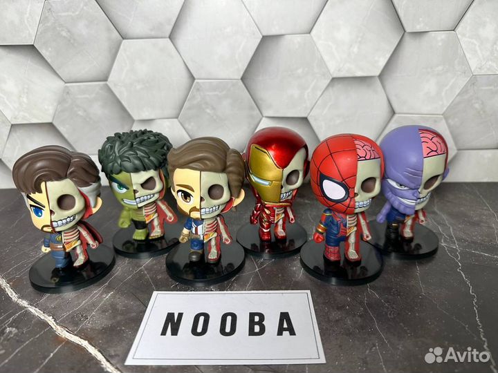 Marvel Anatomy фигурки
