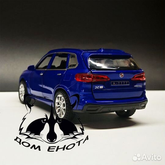 Машина BMW X5 металлическая модель бмв Х5 15см