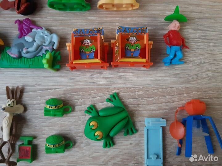 Игрушки Kinder (Киндер-сюрприз). 90-00-ых