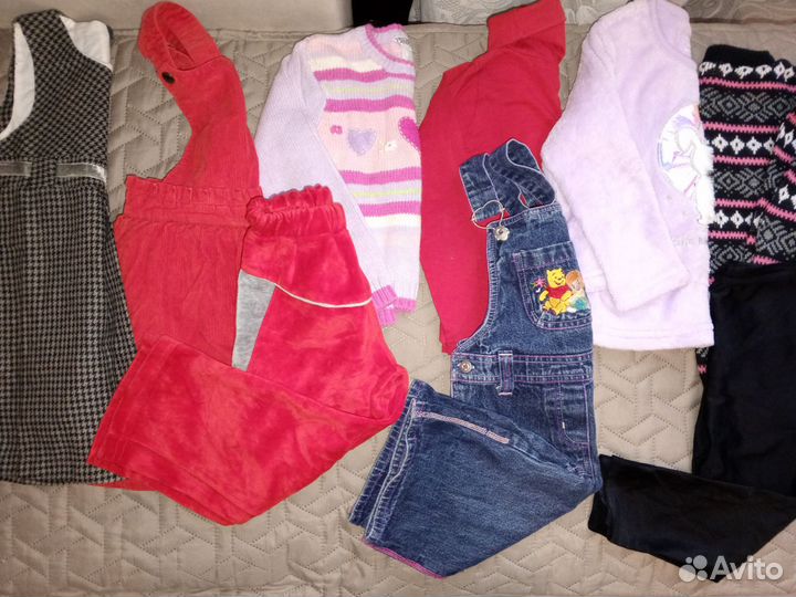 Вещи для девочки 4-6 лет (375 пакет)