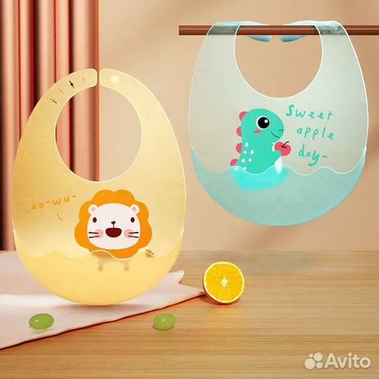 Силиконовые нагрудники мягкие прозрачные