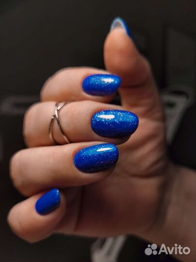 Наращивание ногтей, покрытие гель лаком