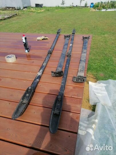 Багажник на крышу dodge caravan 3 с поперечинами