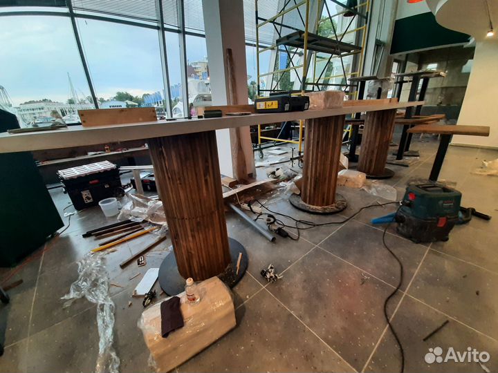 Комплект мебели для кафе loft по Вашим размерам