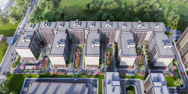 2-к. квартира, 69 м², 8/10 эт.