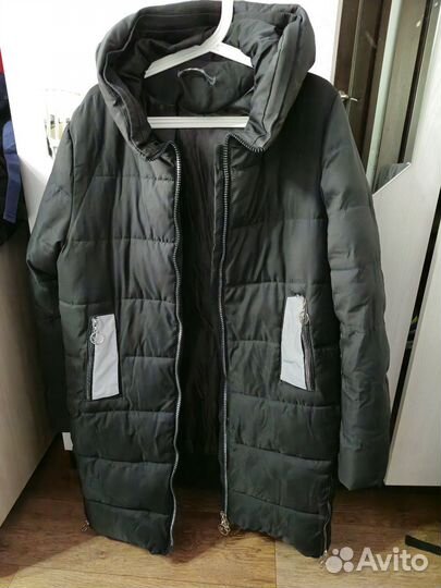 Пуховик женский 48 50 бу