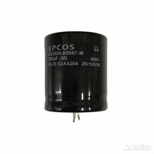 1 шт Конденсатор 560 мкФ 400 В B43508-B9567-M epco