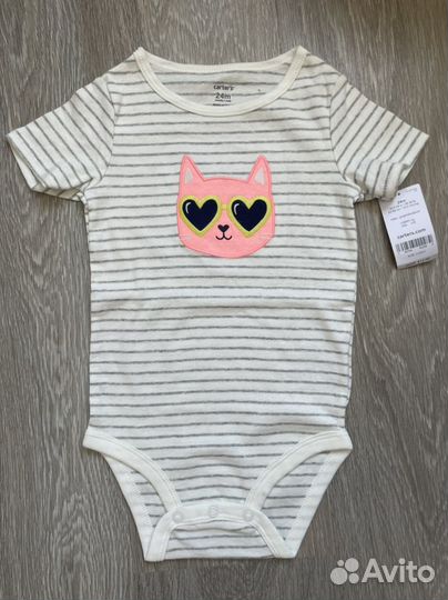 Carters боди новые