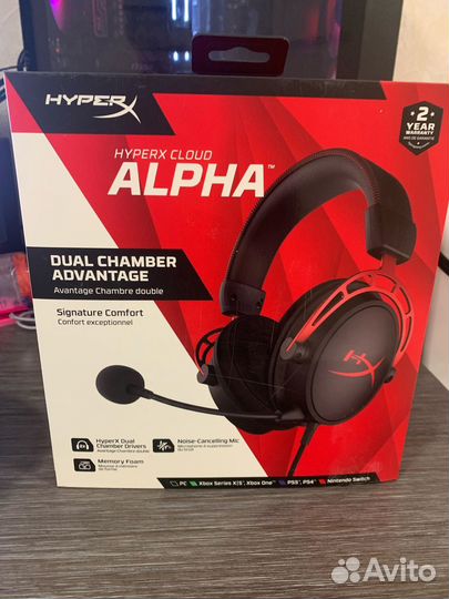 Наушники hyperx Cloud Alpha