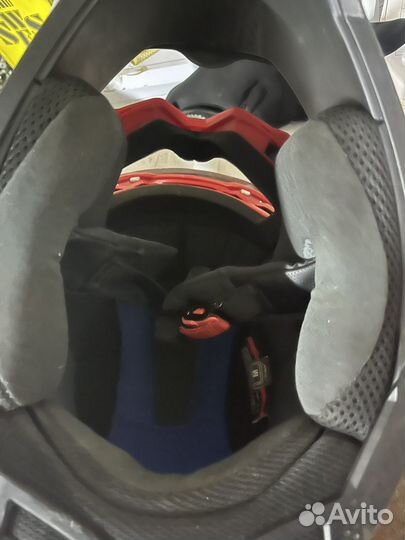 Мотошлем кроссовый б/у