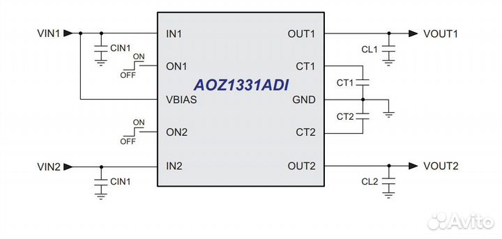 Микросхема AOZ1331ADI