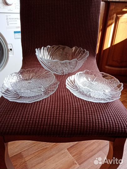 Набор посуды стекло