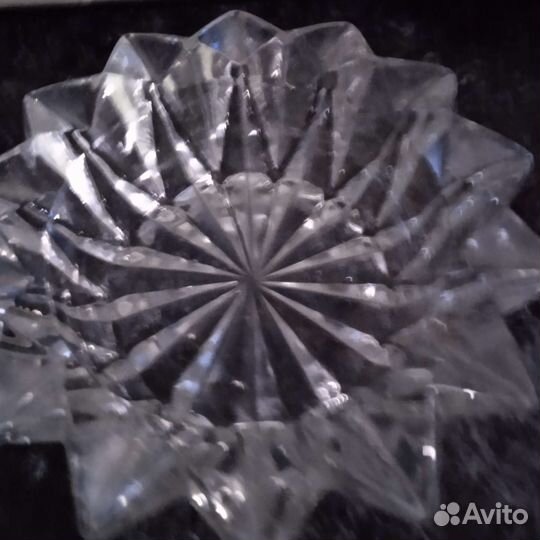 Хрустальная пепельница