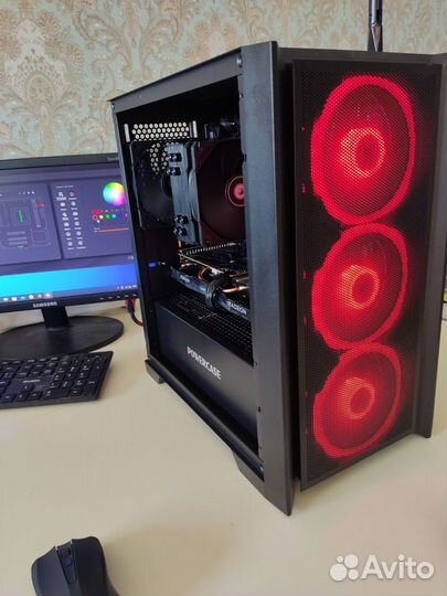 Игровой пк Ryzen5 5600 / RX 6600