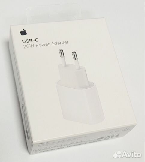 Адаптер сетевой apple USB-C 20Вт