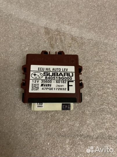 Корректор фар ксенон forester sj