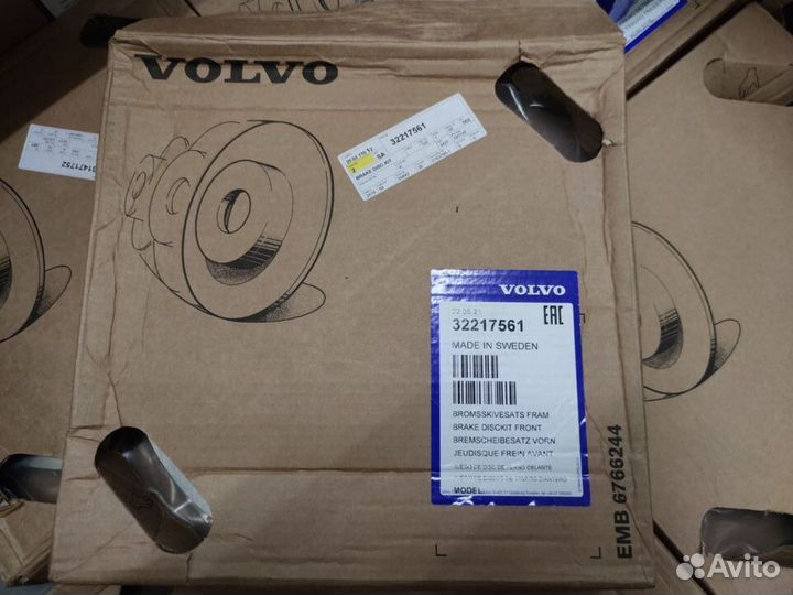 Диск тормозной XC60 17 SPA 32217561