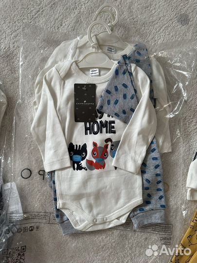 Лот вещей на малышей 12 шт