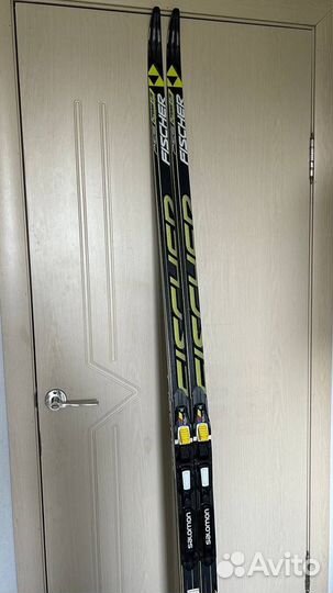 Лыжи беговые fisher carbonlite
