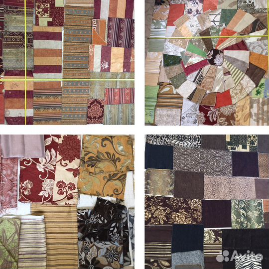 Образцы мебельной ткани наборы