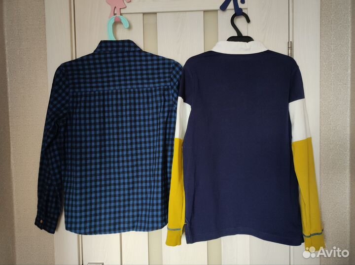 Поло UCB и рубашка Mango kids (р. 152)