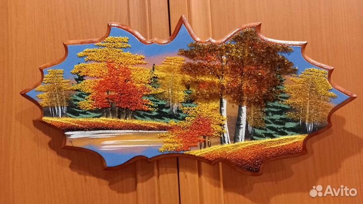 Декоративный пейзаж на стену 