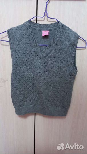 Жилет школьный 128-134