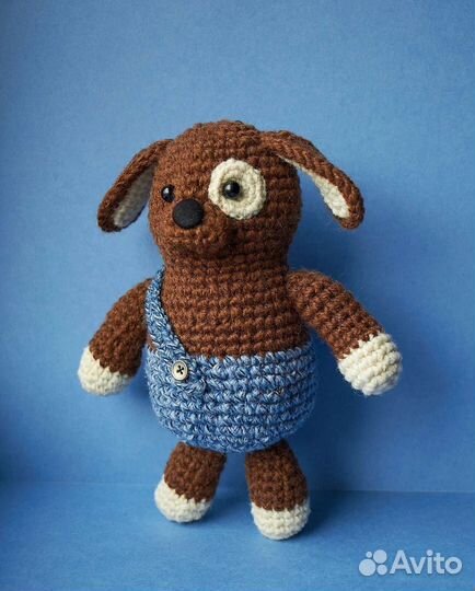 Собачка вязаная