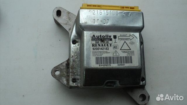 Эбу подушки безопасности Renault Laguna 2 2003