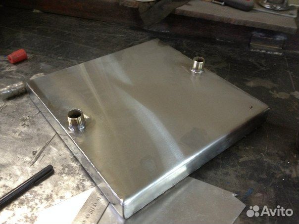 Теплообменник в топку из нержавейки 2мм