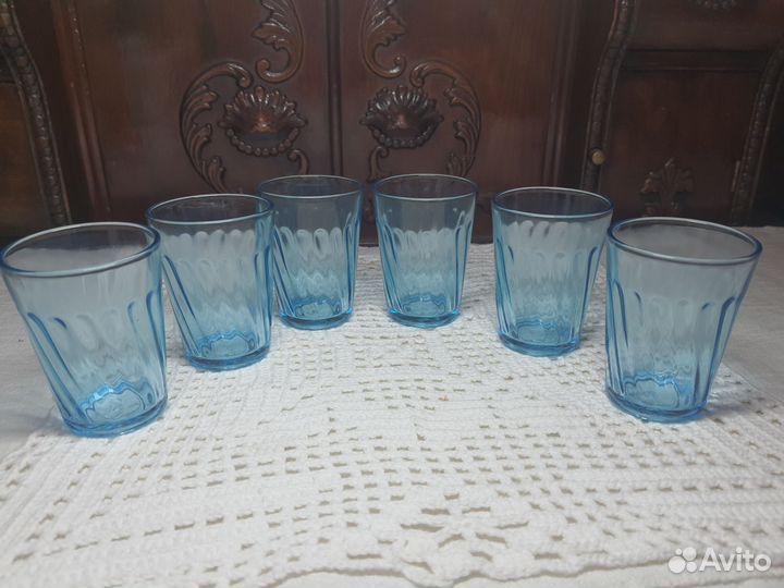 Советский винтаж. Набор стопок 6 штук